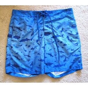 Southern Tide‎ The Skipjack Blue Swim Trunks W/ Mesh Lining Men's Medium